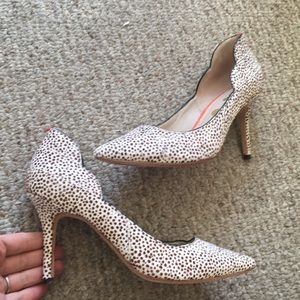 Biden size 40 calf hair heels cute!!